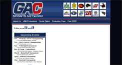 Desktop Screenshot of gacsportsnetwork.com